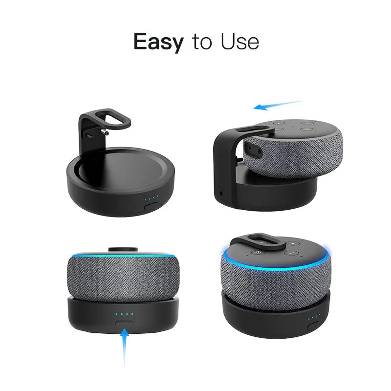 GGMM D3 Battery Base for Echo Dot 3 - Craze Trends