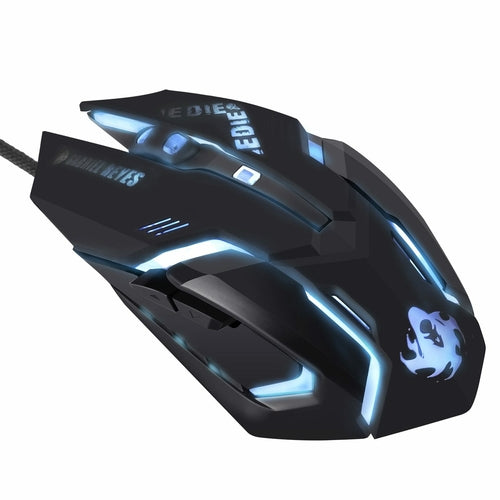 USB Wired 6 Buttons Ergonomic 2400dpi Optical Gaming Mouse - Craze Trends