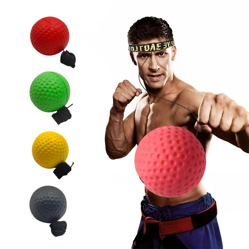 Speed Ball Punching Headgear Set