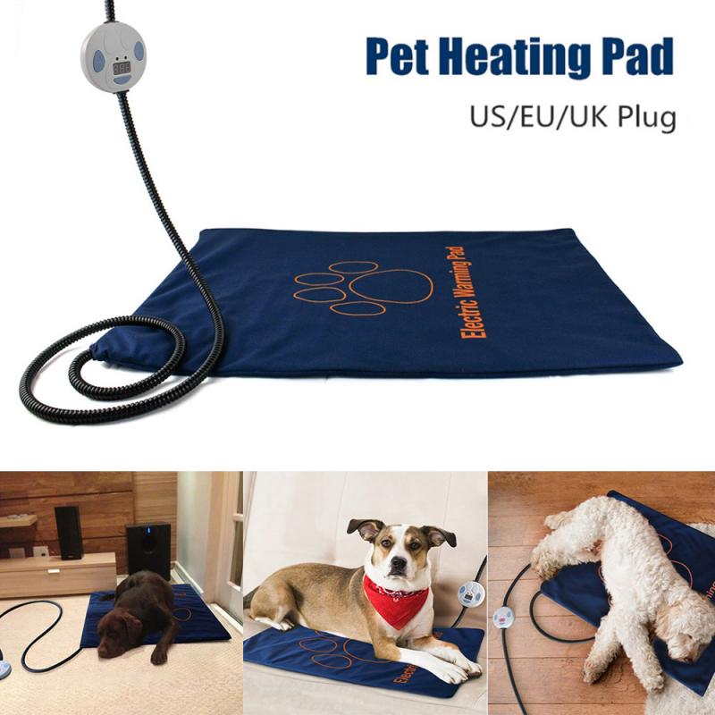 45×60cm Pet Electric Heating Pad Blanket Pet Dog Cat Winter Warmer Pad - Craze Trends