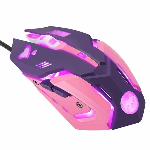 USB Wired 6 Buttons Ergonomic 2400dpi Optical Gaming Mouse - Craze Trends