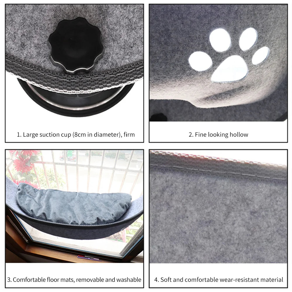 Cat Window Hammock 20KG Loadbearing - Craze Trends