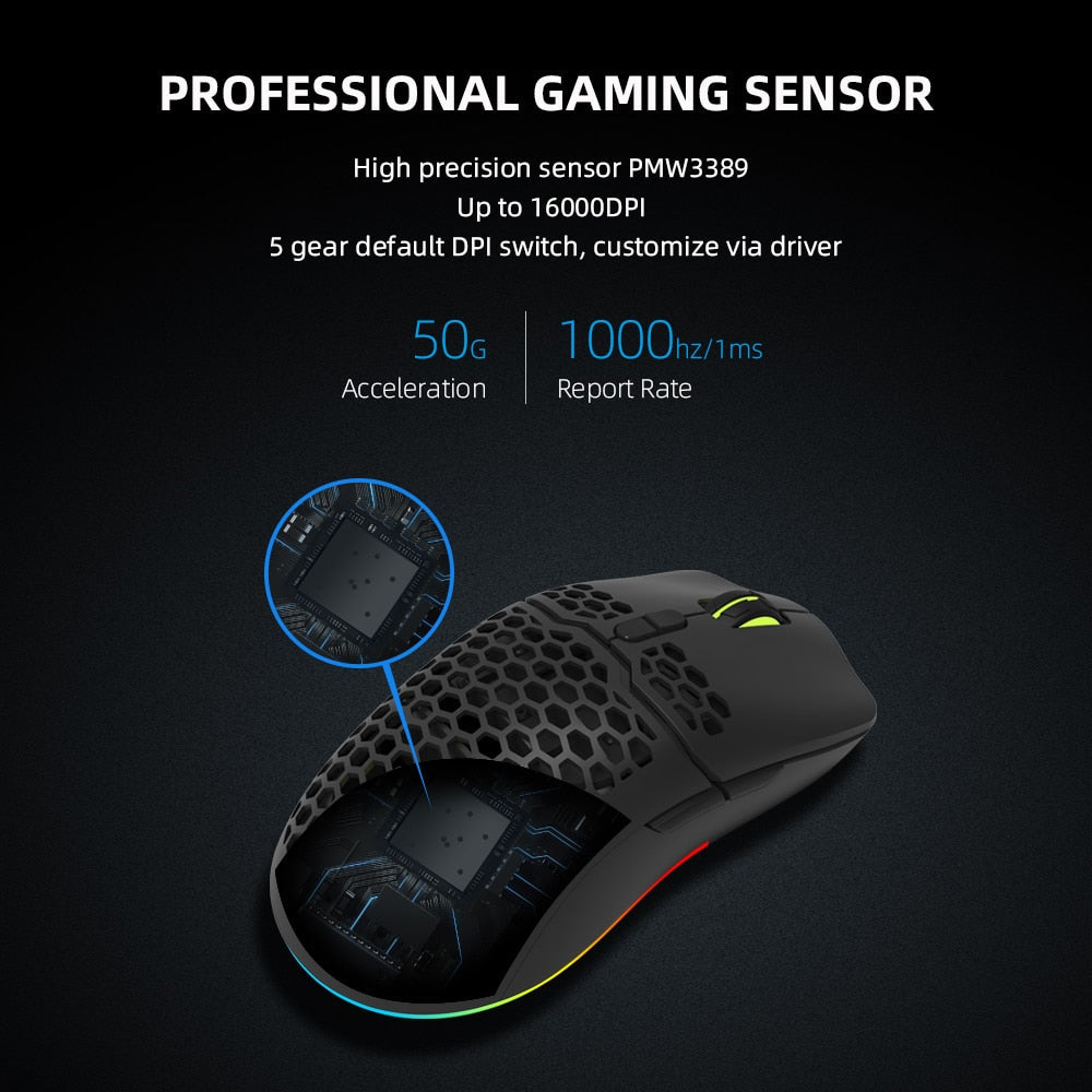 16000 DPI RGB Gaming Mouse - Craze Trends