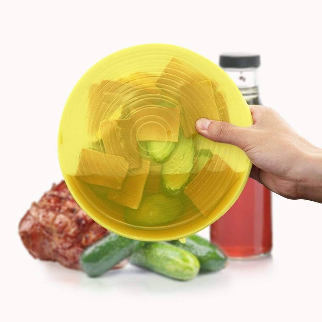 Silicone Food Lids (6 Piece Set) - Craze Trends