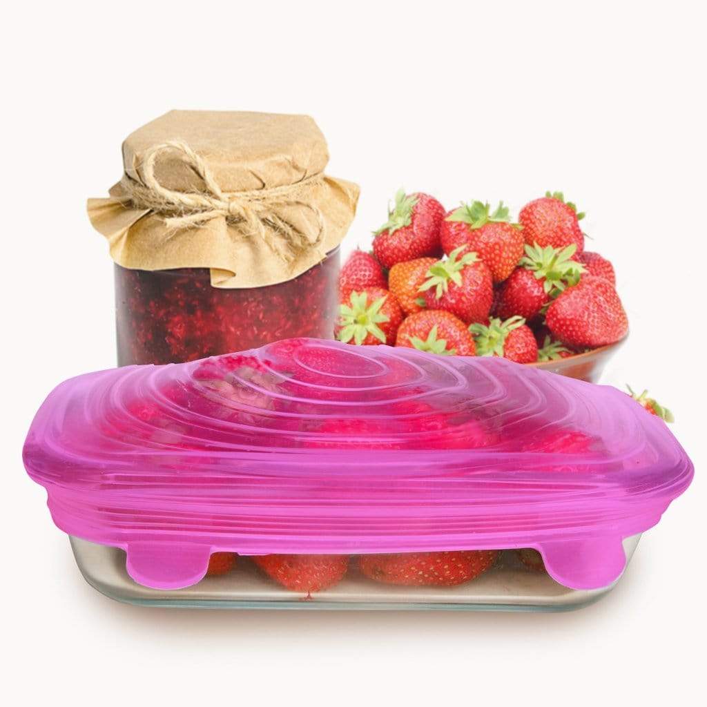 Silicone Food Lids (6 Piece Set) - Craze Trends