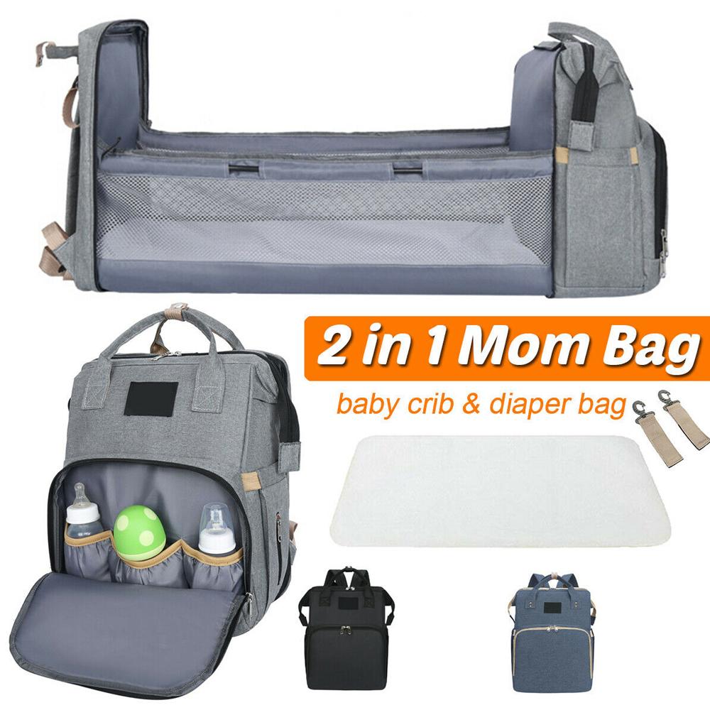 Stroller Diaper Bag with Baby Bed - Craze Trends