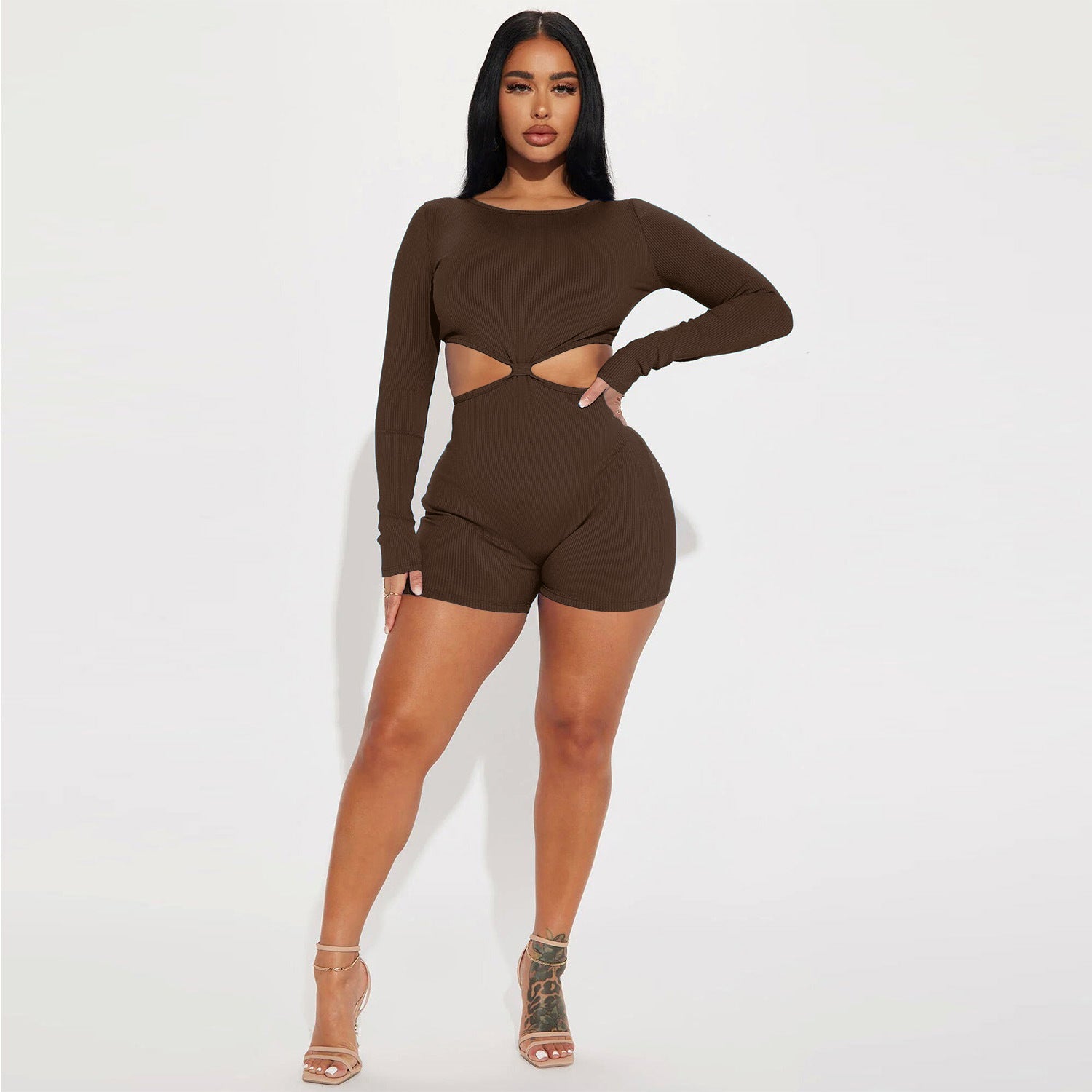 Autumn Women Clothing Sexy Casual Backless Jumpsuit - Craze Trends