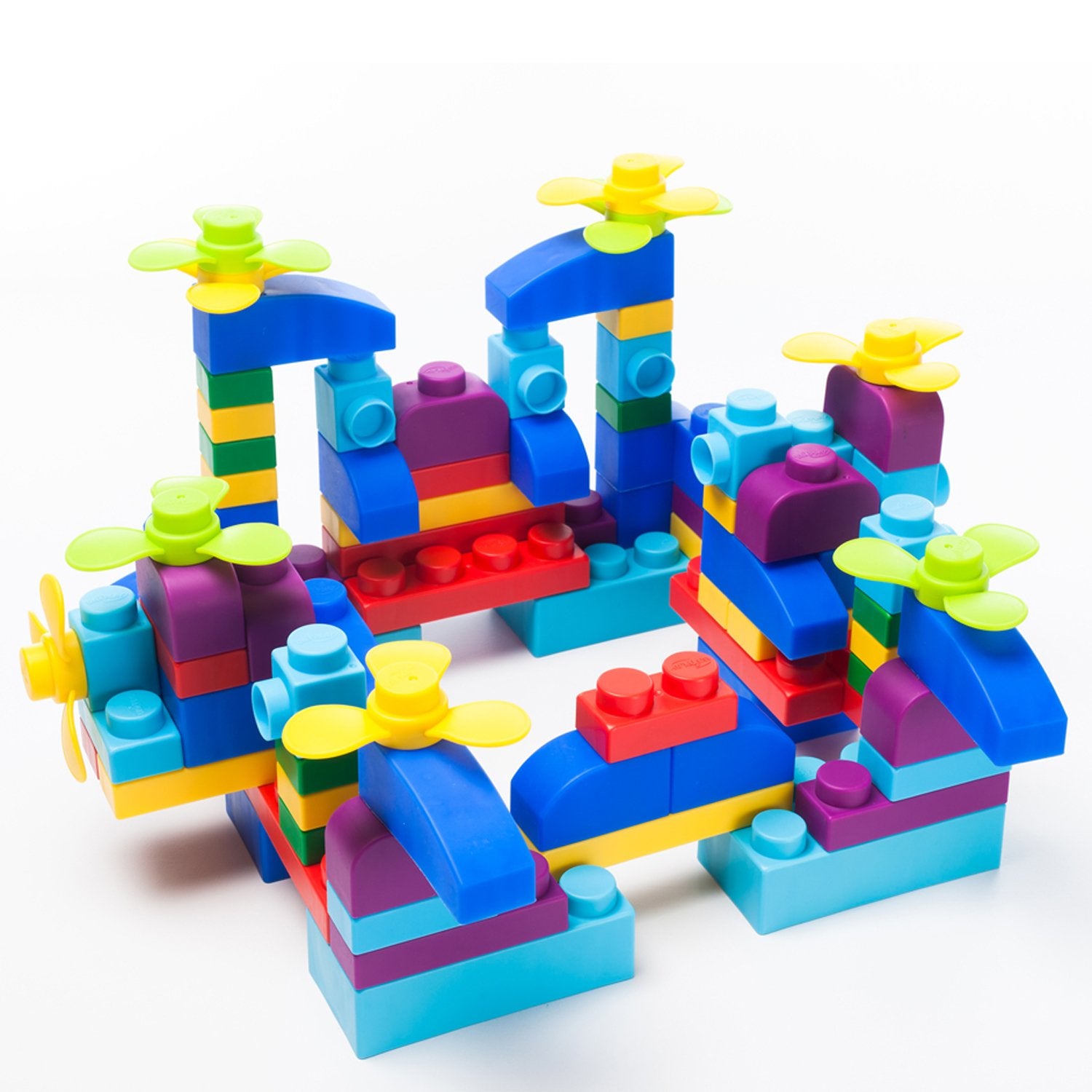 UNiPLAY Soft Building Blocks Plus Series 122pcs Primary Color - Craze Trends