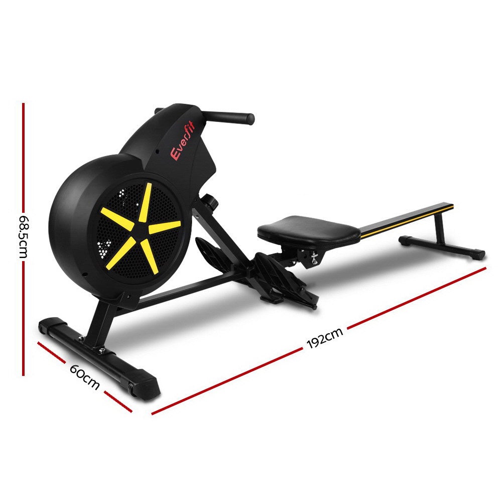 Everfit Rowing Exercise Machine Rower Resistance Fitness Home Gym - Craze Trends