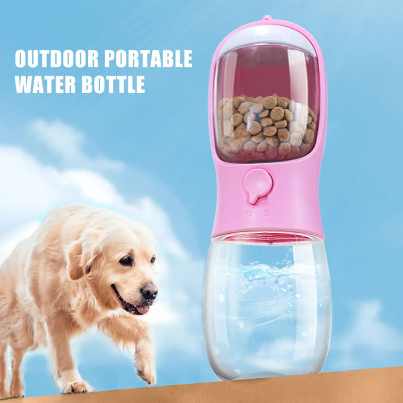 Portable 2-in-1 Pet Water Bottle - Craze Trends