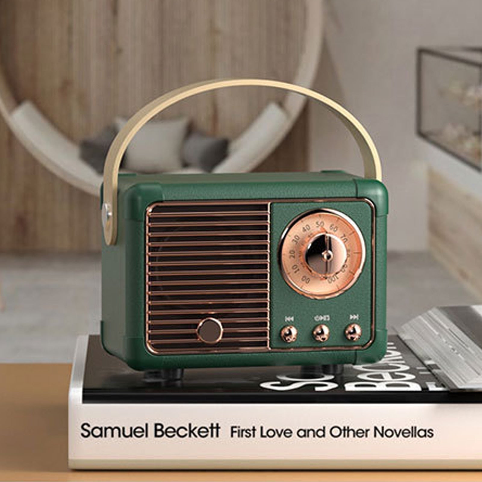 Bluetooth Compact Retro Speakers with Radio - Craze Trends