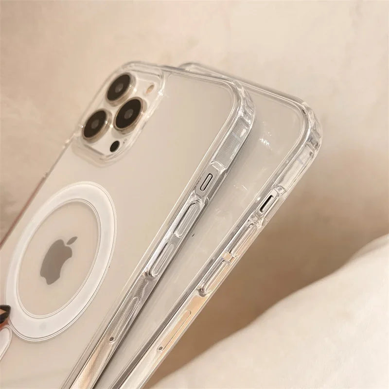 Magsafe Magnetic Clear iPhone Case - Craze Trends