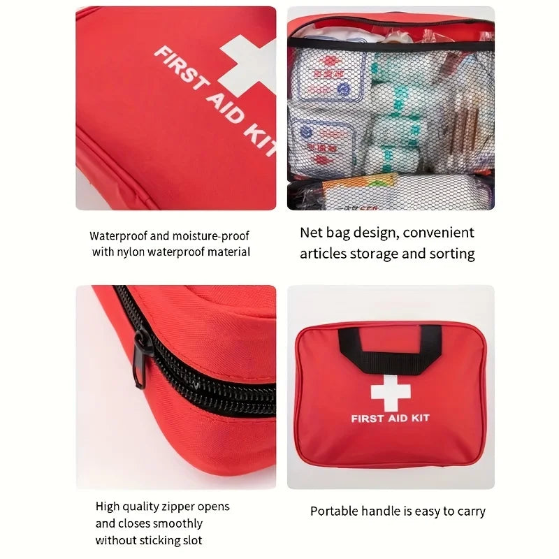 184-Piece Outdoor First Aid Kit - Craze Trends