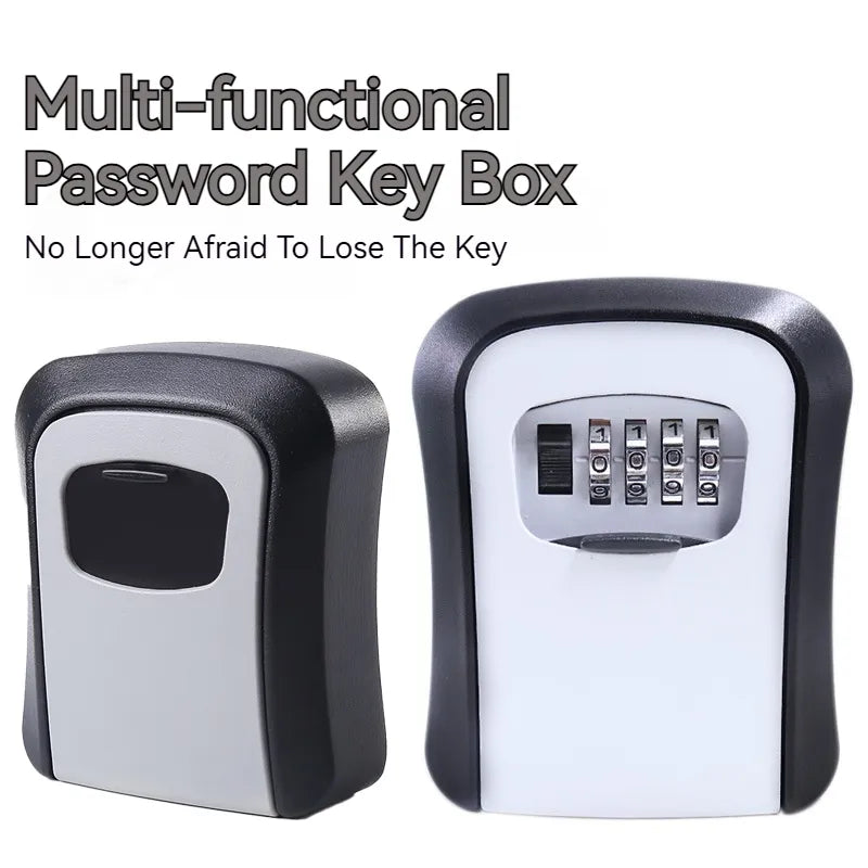 4 Digit Wall Mount Key Lock Box - Craze Trends