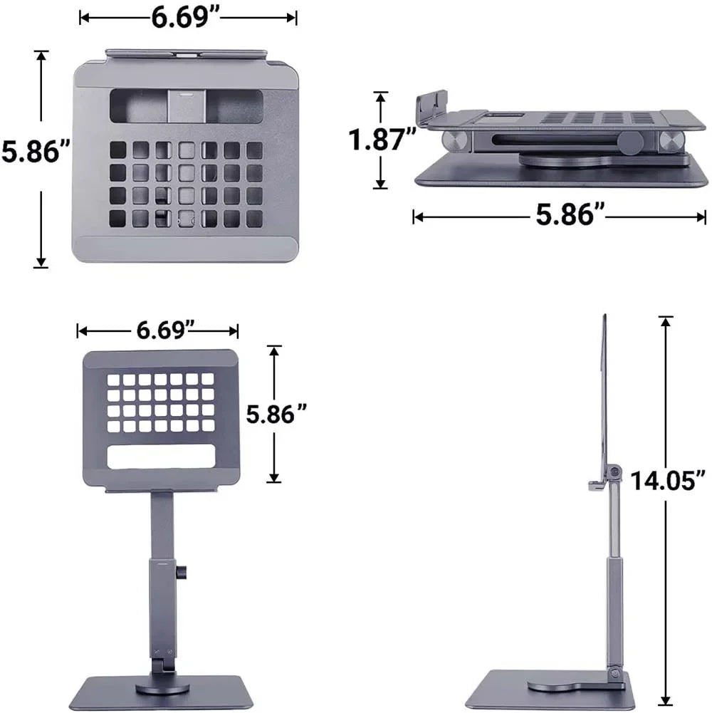 Aluminum Tablet Stand 360° Rotation - Craze Trends