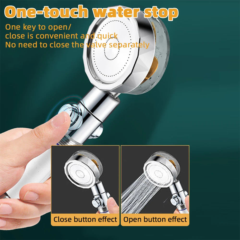 High Pressure Showerhead with Water Saving Technology - Craze Trends