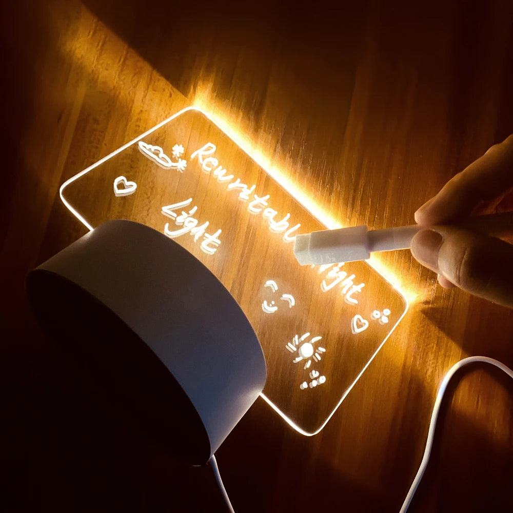 Creative LED Night Light Message Board - Craze Trends