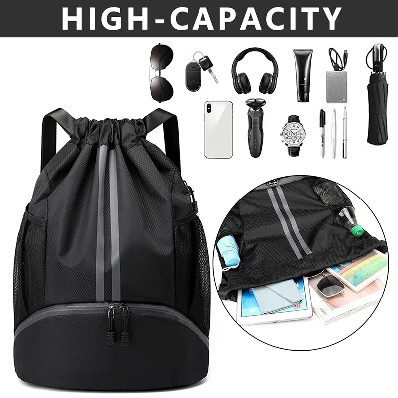 Outdoor Men Sports Bags Large Football Basketball Bag Gym Swimming - Craze Trends