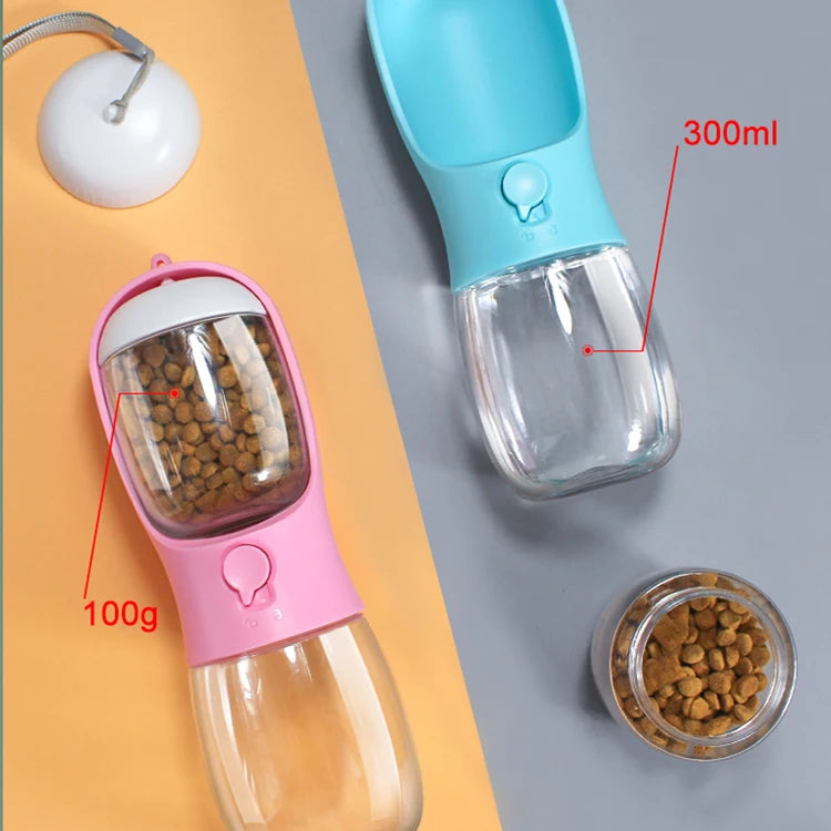 Portable 2-in-1 Pet Water Bottle - Craze Trends