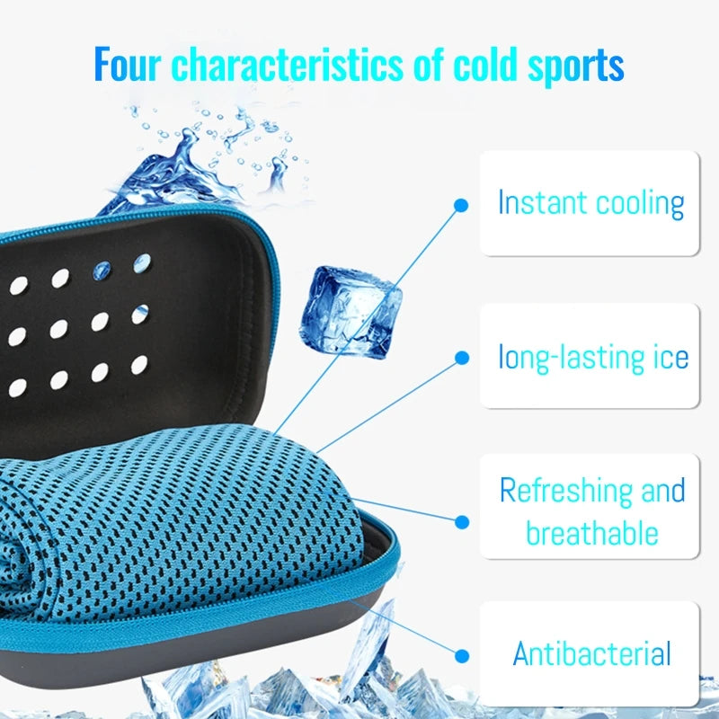 Quick Drying Cooling Towel Soft Breathable Chilly Sweat Absorption - Craze Trends