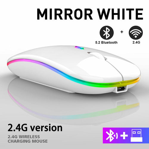 RGB Wireless Bluetooth Mouse - Craze Trends