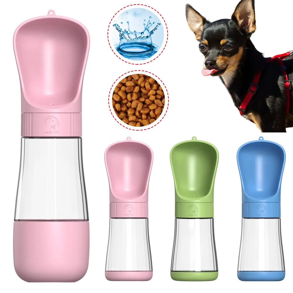 Portable 2-in-1 Dog Water Bottle - Craze Trends