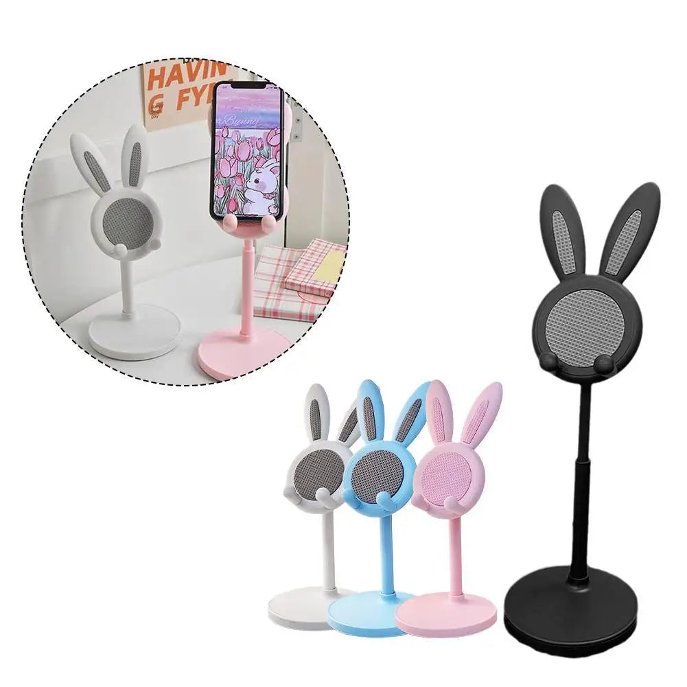 Adjustable Cartoon Rabbit Phone Holder - Craze Trends