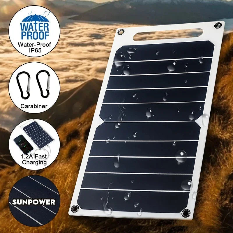 30W Solar Panel USB Waterproof - Craze Trends