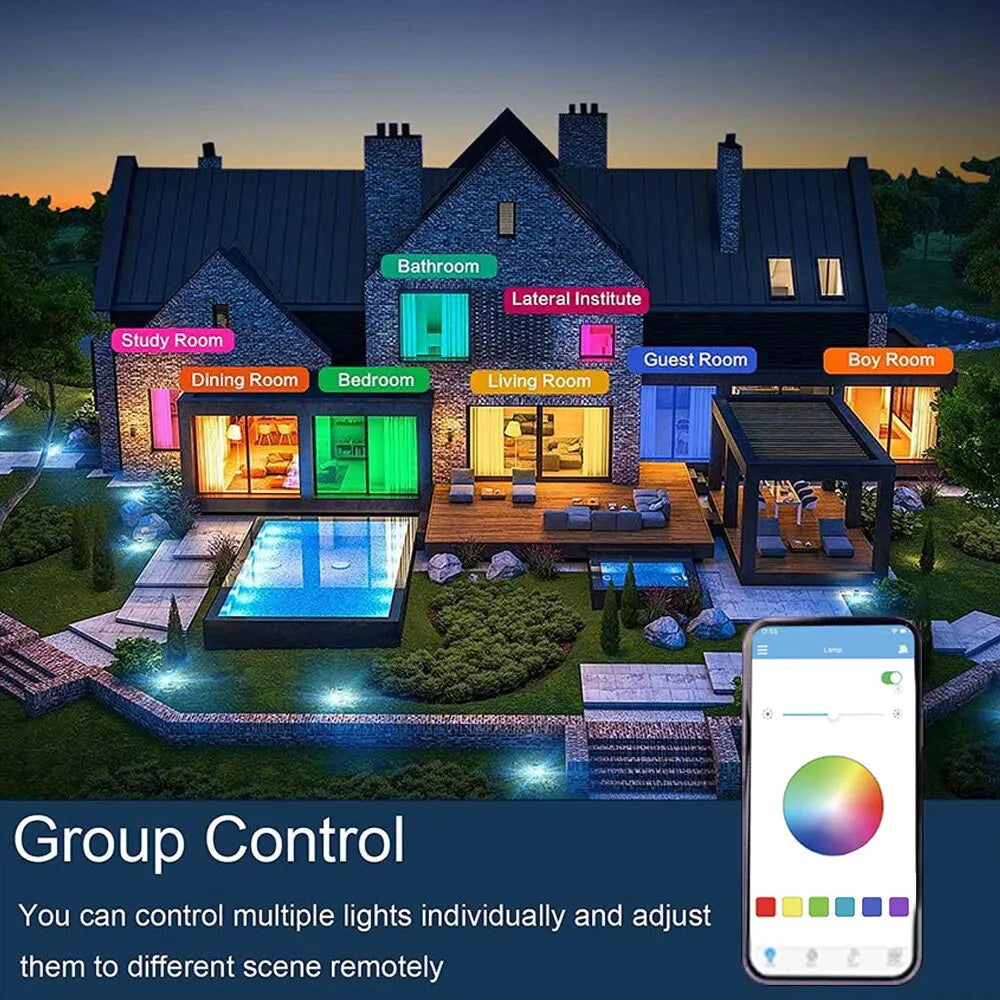 Smart RGB Dimming Ceiling Light - Craze Trends