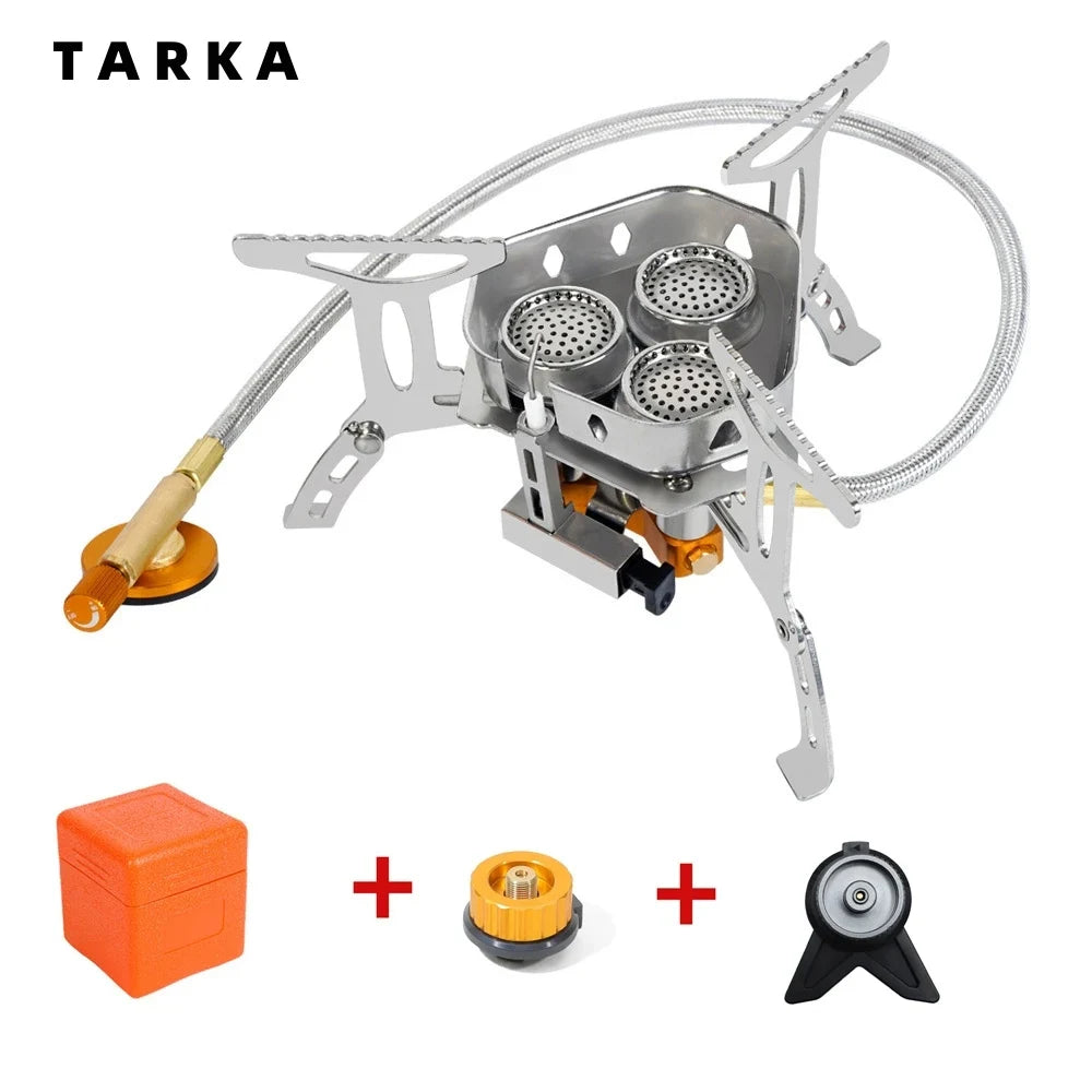 TARKA 3 Heads Gas Stove - Camping Burners - Craze Trends