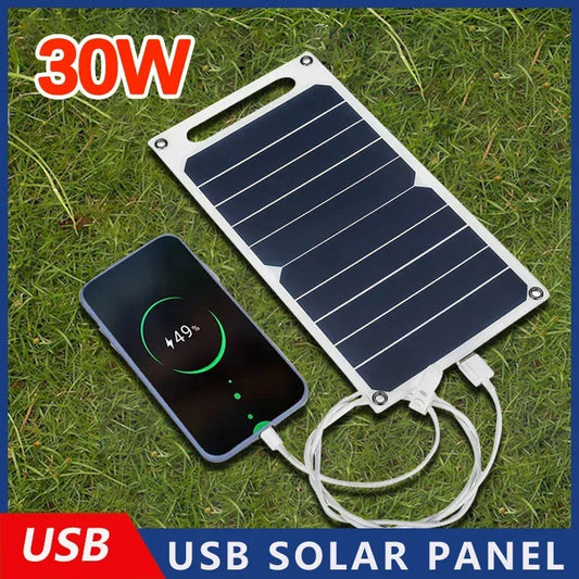 30W Solar Panel USB Waterproof - Craze Trends