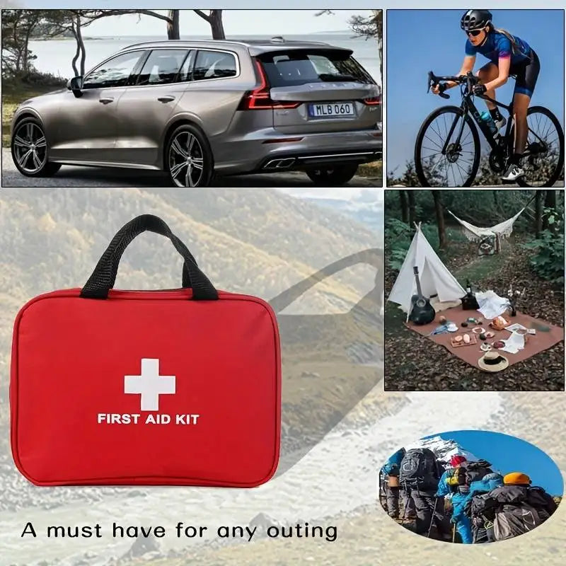 184-Piece Outdoor First Aid Kit - Craze Trends