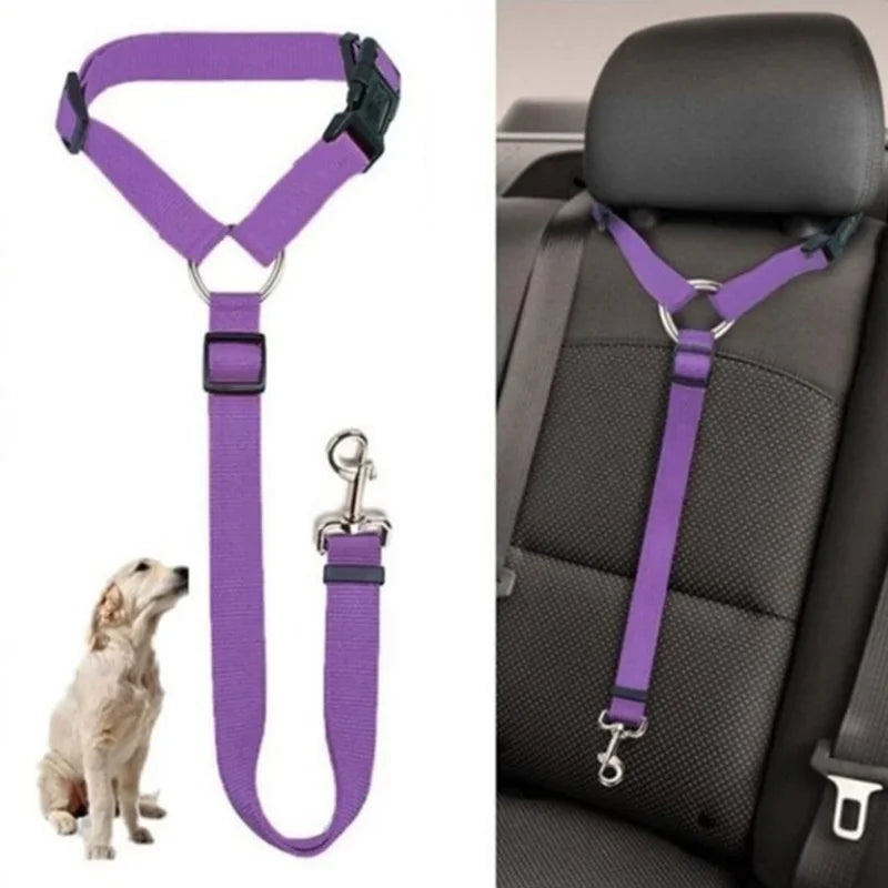 Adjustable Pet Car Seat Belt & Leash - Craze Trends