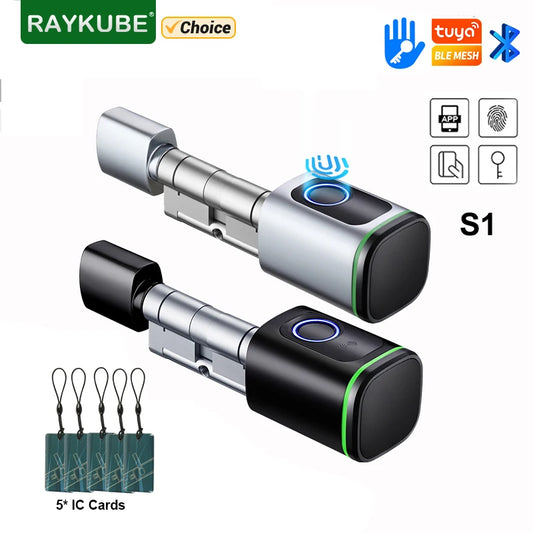 RAYKUBE S1 Tuya BLE TT Lock Smart Electronic Door Lock - Craze Trends