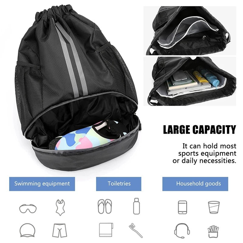 Outdoor Men Sports Bags Large Football Basketball Bag Gym Swimming - Craze Trends