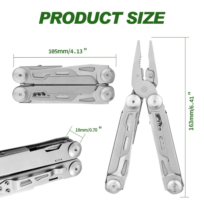 12-in-1 Multitool Pliers