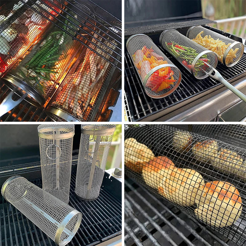 Stainless Steel BBQ Grilling Basket - Craze Trends