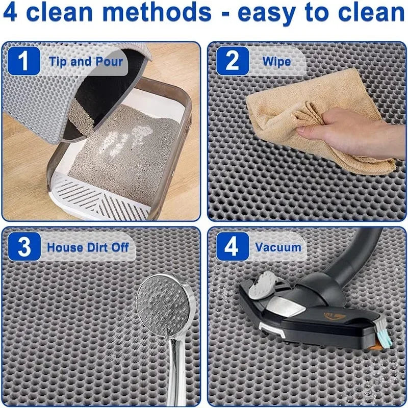 Waterproof Cat Litter Mat - Non-Slip Clean Pad - Craze Trends