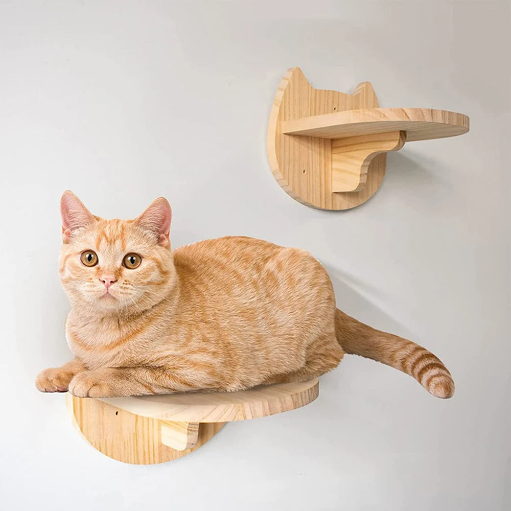 Cat Climbing Shelf with Sisal Scratching Post - Craze Trends