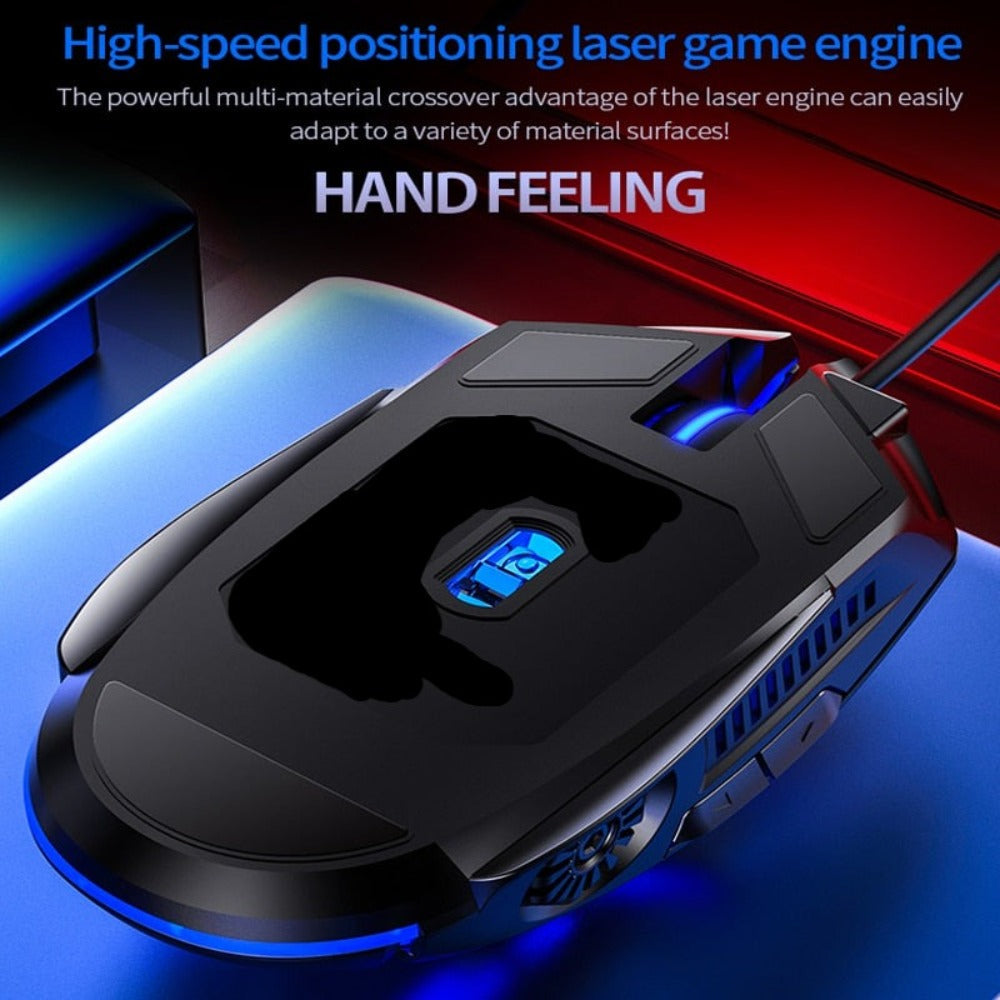 Dragon 6 Buttons 3200 DPI Gaming Mouse - Craze Trends