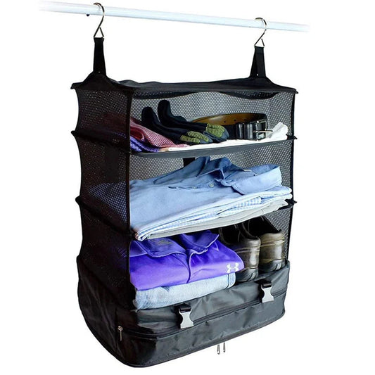 Household Supplies Multifunctional Clothing Travel Storage Three-layer - Craze Trends