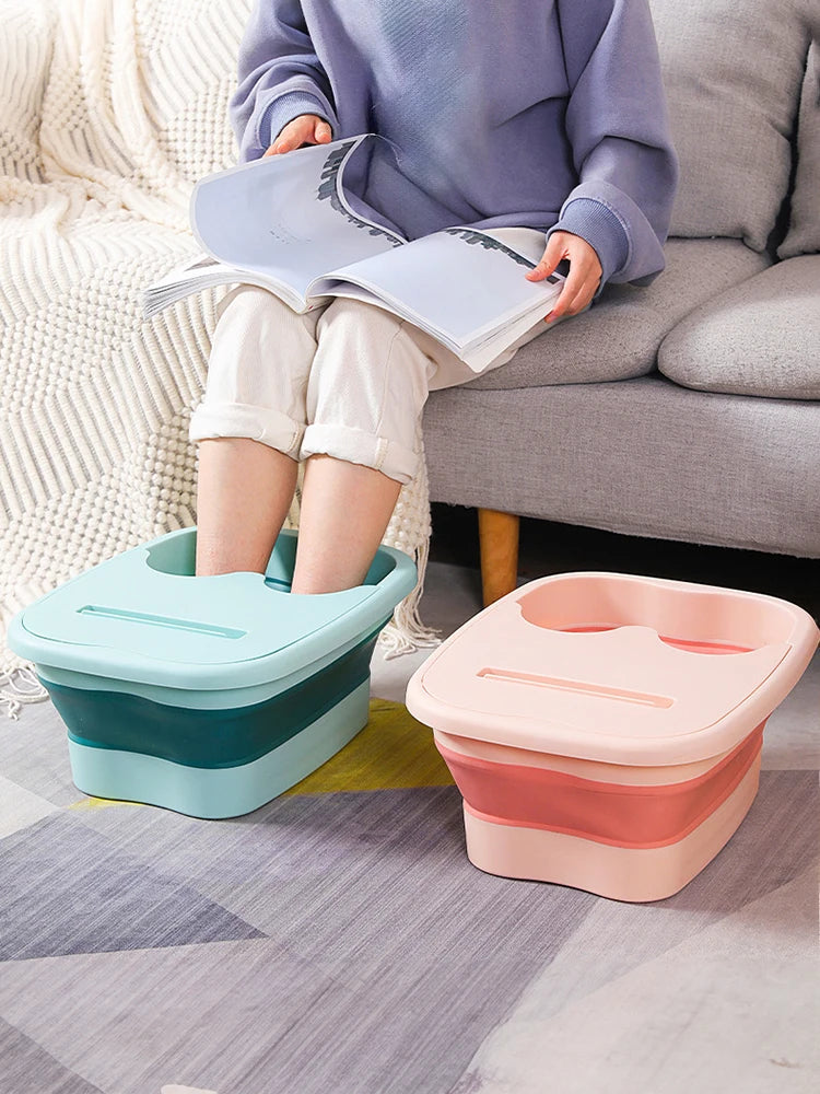 Foldable Footbath Massage Bucket - Craze Trends