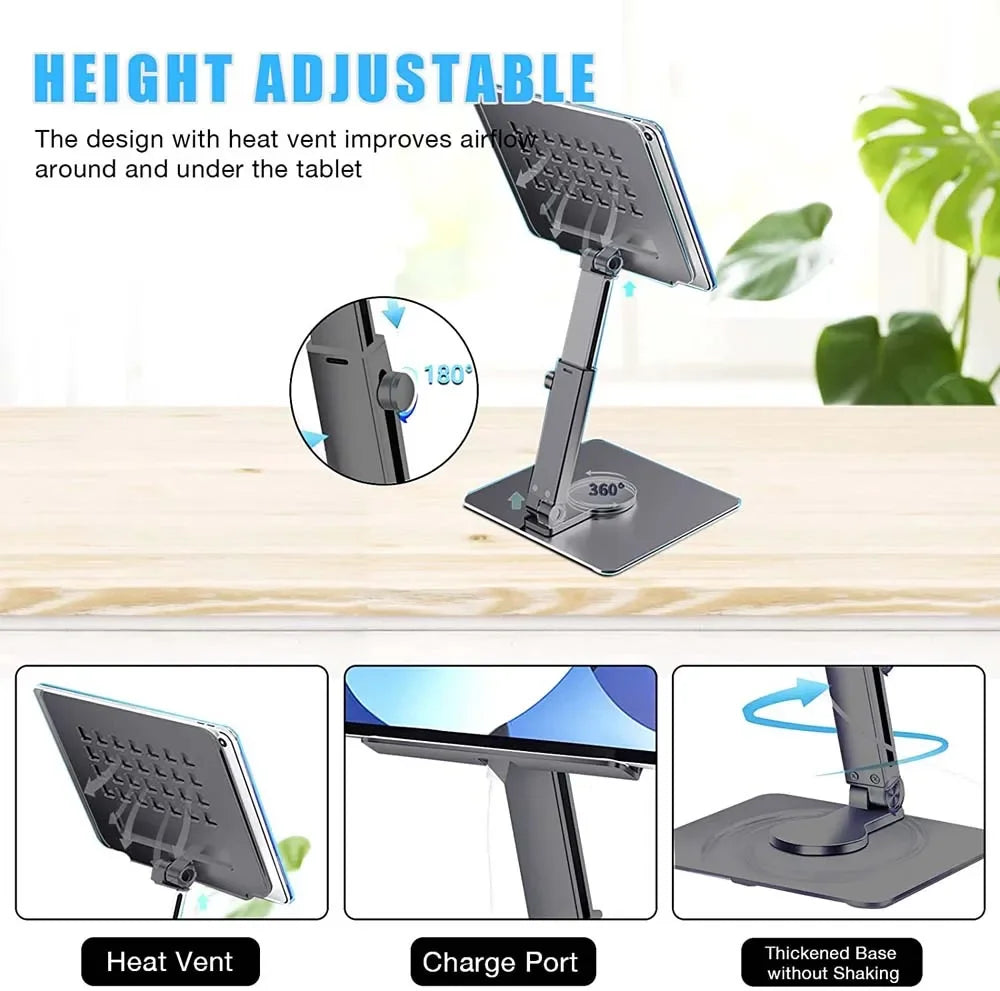 Aluminum Tablet Stand 360° Rotation - Craze Trends