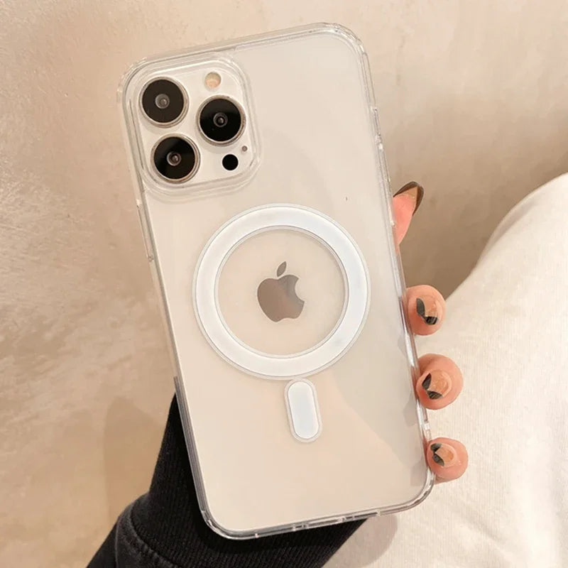 Magsafe Magnetic Clear iPhone Case - Craze Trends