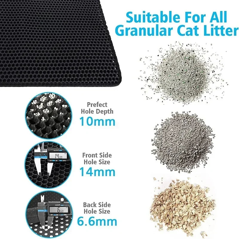 Waterproof Cat Litter Mat - Non-Slip Clean Pad - Craze Trends