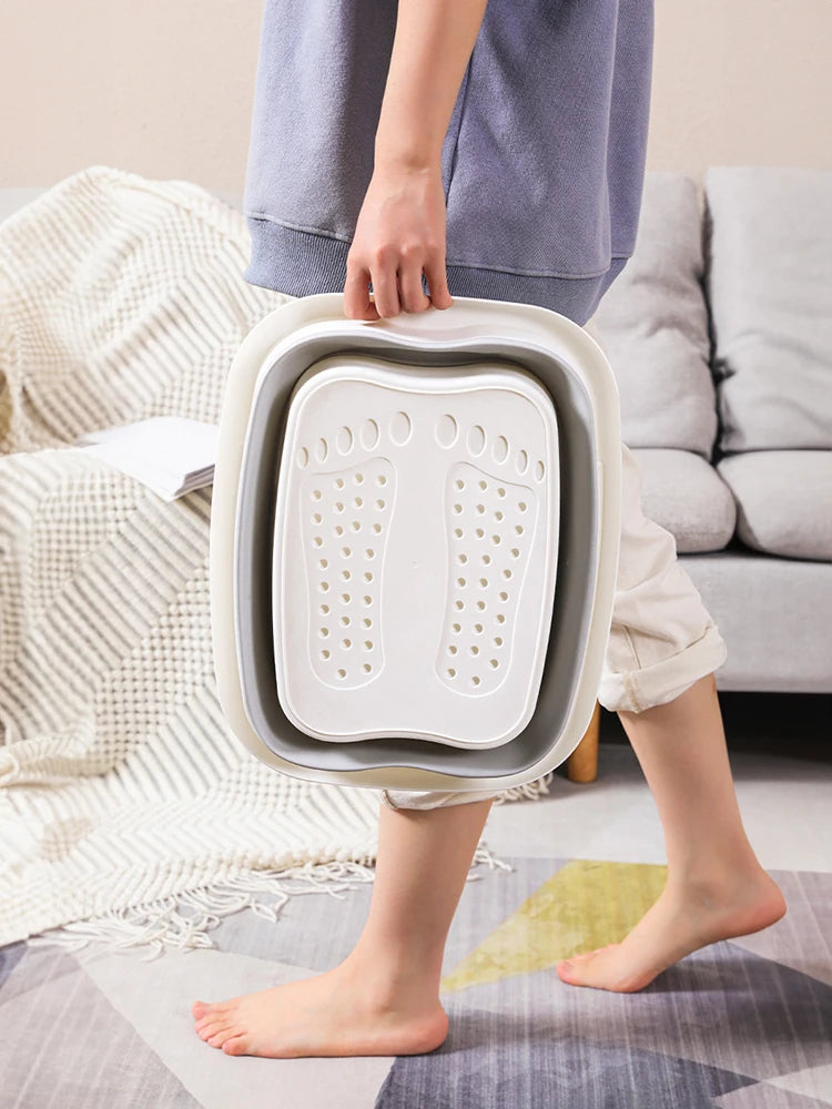 Foldable Footbath Massage Bucket - Craze Trends