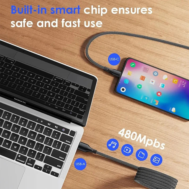 100W Magnetic Fast Charge USB C Cable - Craze Trends