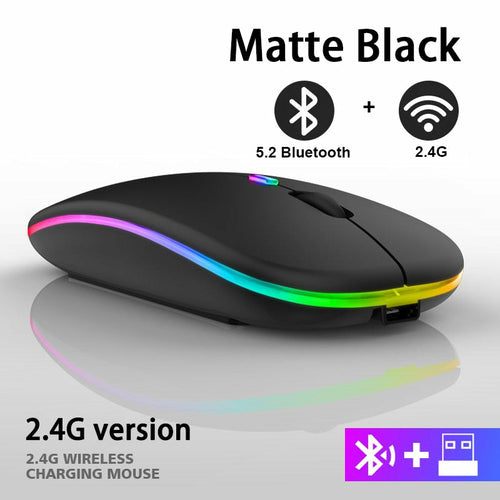 RGB Wireless Bluetooth Mouse - Craze Trends