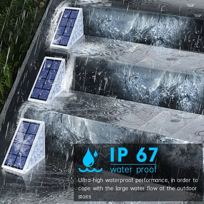 Outdoor LED Solar Step Light IP67 Waterproof - Craze Trends