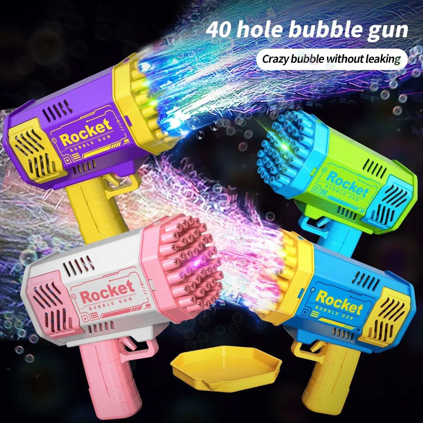 40 hole handheld light bubble gun - Sexikinis Swim - Craze Trends